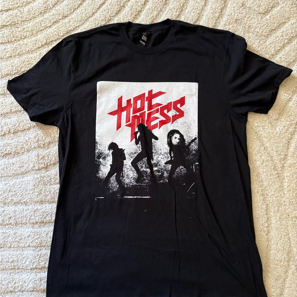 RARE Jack in the Box “Hot Mess” Burger Meat Riot 2026 Tour T-Shirt – Large New